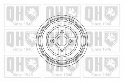 QUINTON HAZELL bdr440 -  Тормозной барабан